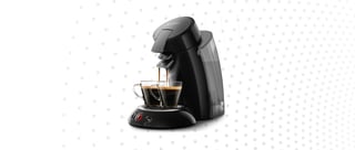 senseo machine white background right